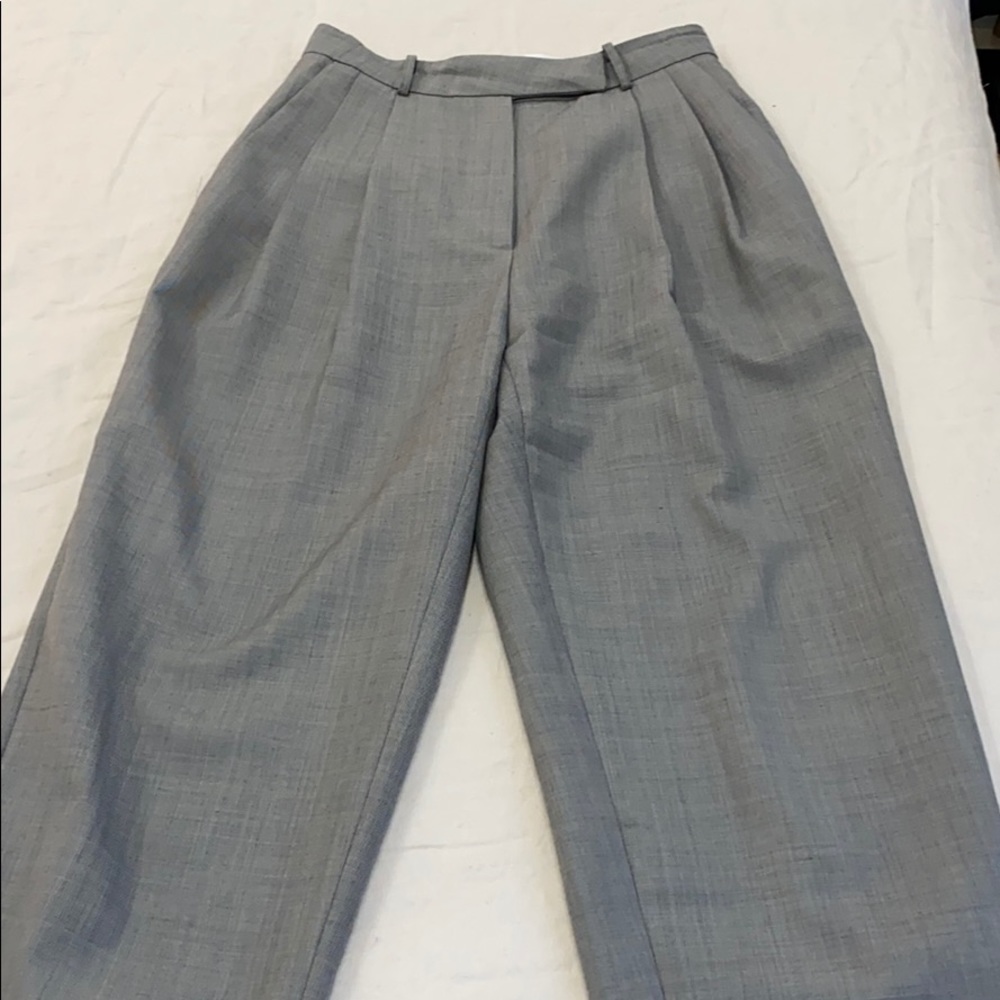 Frankie shop grey wide leg trousers size 1